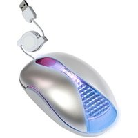 Retractable Kaleidoscope Laptop Travel Mouse USB