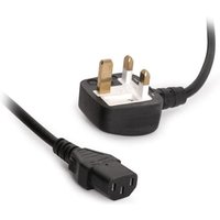 Xclio PSU Power Cable UK Plug to IEC C13 5A Fuse 1.8M