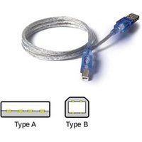 Scan Computers Get 20% Off Belkin CU1001Laed06 18m USB2 LightUp Blue LED Cable