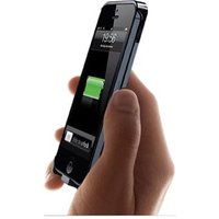 X5 Matte Black Grey Battery Case iPhone 5 2000mAh Ultraslim