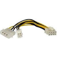 15cm 4 pin to 8 pin Power Connectors