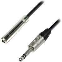 6m REAN Headphone Extension Cable 6.35mm Female Stereo Jack