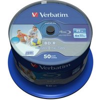 50pcs Cakebox 43812 BD R SL Datalife 6x Inkjet Printable