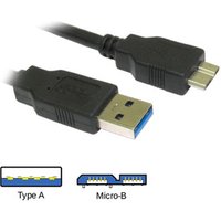 Micro USB 3.0 Cable Micro B to Type 75cm
