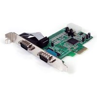 StarTech 2 Port PCIe RS232 Serial Adapter Card