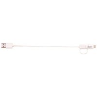 Reversible 20cm Micro USB Lightning Cable