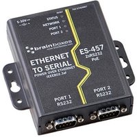 PoE RJ45 to Serial Adapter 2 port RS232