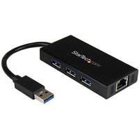 3 port USB 3.0 Hub+Gigabit LAN