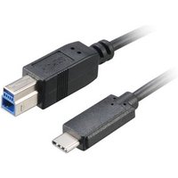 USB 3.1 Type C to Type B 100cm AK CBUB28 10BK
