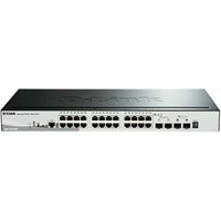 D DGS 1510 28P 28 Port Gigabit PoE SmartPro Stackable Switch