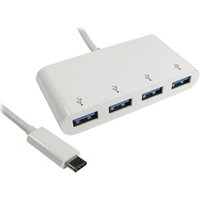 15cm USB Type C To 4 Port USB 3.0 Hub