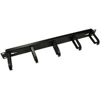 19" 5 Ring 1U Cable Management Bar