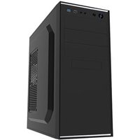 Jet Stream Black Silver PC Gaming Case 500w PSU