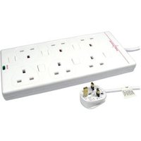 Scan 3m 6 Gang Extension Lead w Surge Protection