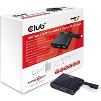 Club3D USB Type C to DP 1.2 + Charging Mini Dock