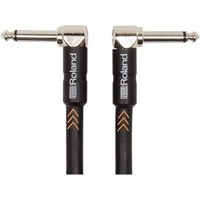 3ft 1M Angled Angled 1 4” Jack Instrument Cable