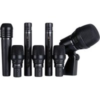 DTP Beat Kit Pro 7 7 Piece Drum Microphone Bundle Case