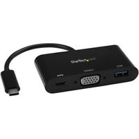 USB C to VGA Multifunction Adapter Power Delivery USB Port