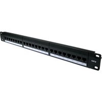 Xclio 24 Port 1U CAT 6 Patch Panel