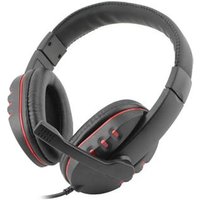 Gaming & Office Headset Microphone 3.5mm Jacks Black Red