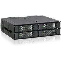 Rugged Full Metal 4 Bay 2.5" NVME U.2 SSD Mobile Rack Ext