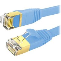 Xclio 20M Flat RJ45 CAT7 Ethernet Network Shielded TANGLE FREE RJ45 Ca