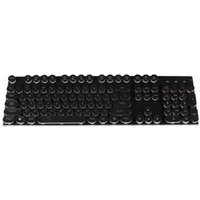 KB100 W PUNK Retro Typewriter Keyboard Backlit White