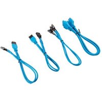30cm Premium Braided Sleeved Front Panel Extension Kit