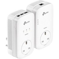 TPLINK TL PA8033P KIT 3 Port Gigabit Passthrough Powerline Starter Kit