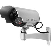 DummyCam Solar Powered CCTV Dummy Camera Flashing LE