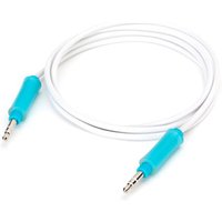 Premium 3.5mm TRS Aux Flat Tangle Free Audio Headphone Cable 3