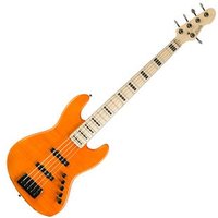 B45 Custom 5 String Electric Bass Guitar Active Pickups