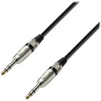 1.5m Audio Cable 6.3mm Male Stereo Jack to 6.3mm Male Stereo