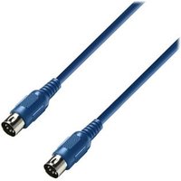3m 5 Pin Din MIDI Cable Nickel Connectors Moulded Plugs