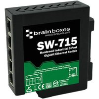 Hardened Industrial 5 Port Gigabit Ethernet Switch