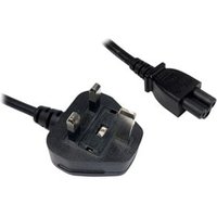 C5 to UK Plug Mains Cable 1m Power Cord Cable UK B