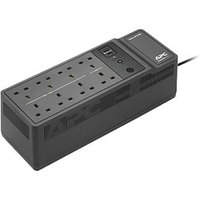 Back UPS 850VA 8 UK Sockets USB A+C Charging inc Surge Protec