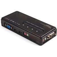 4 Port USB KVM Switch Cables