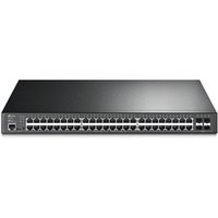 JetStream 48 Port Gigabit L2+ PoE+ Managed Rackmount Switch wi