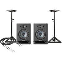 Alpha 50 Evo 5" Studio Monitors Adam Hall Stands & Leads