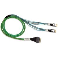 1m Slim SAS to Two Slim SAS Connecters