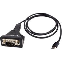 Industrial USB C to RS 232 Serial Adapter