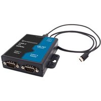 2 Port USB C to RS 232 Serial Adapter