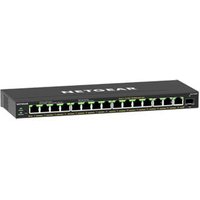 15 Port PoE+ Gigabit Ethernet Plus Desktop Switch 1 SFP P