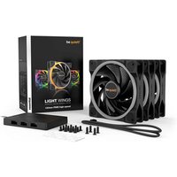 quiet Light Wings 120mm ARGB PWM High Speed Triple Fan Pack
