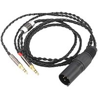 2M 4pin XLR to 2x 3.5mm Balanced Headphone Cable