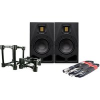 A7V Pair + Iso Stands + Leads