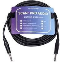 6.5mm Mono Jack to 6.5mm Mono Jack Lead 6m