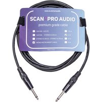 6.5mm Mono Jack to 6.5mm Mono Jack Lead 3m
