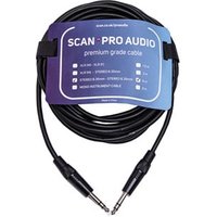 6.35mm Stereo Jack to 6.35mm Stereo Jack Lead 6m